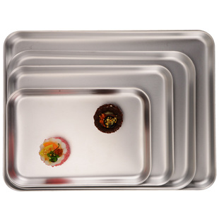 铝盘加厚铝烤盘烧烤盘烤箱商用披萨烘焙面包蛋糕铝制长方形铝托盘