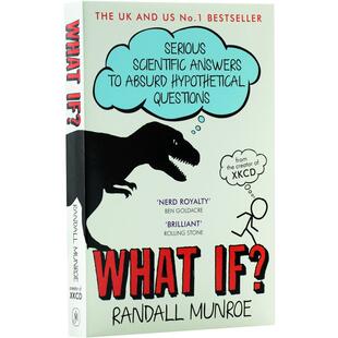 whatif英文版 那些古怪又让人忧心的问题  What If 英文原版 如果这样 会怎样 兰道尔 门罗 畅销儿童科普读物 趣味科学百 中?