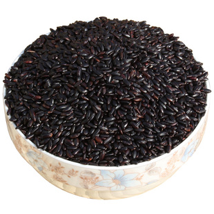 25年新货 东北五常农家黑米 黑珍珠 无染色 煮粥粗粮黑大米500g