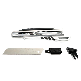 得力2057 锌合金钢制美工刀 大号美工刀 不锈钢刀片 多省包邮