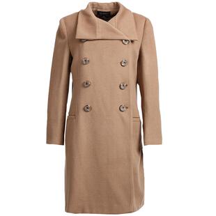 邢氏女装 春秋新款中长款大码修身显瘦毛呢大衣女羊毛呢子外套女