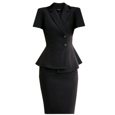 诗璐雅夏季气质经理工装套装女