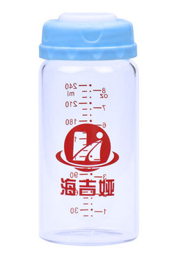 防漏玻璃标准口径储存杯袋奶瓶