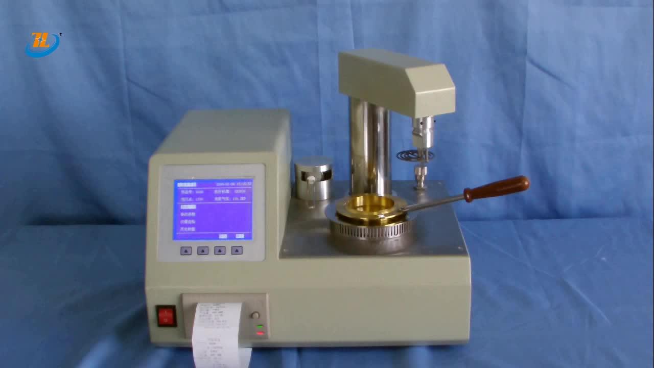 Top Automatical Diesel Hydraulic Lube Oil Open Cup Flash Point Tester