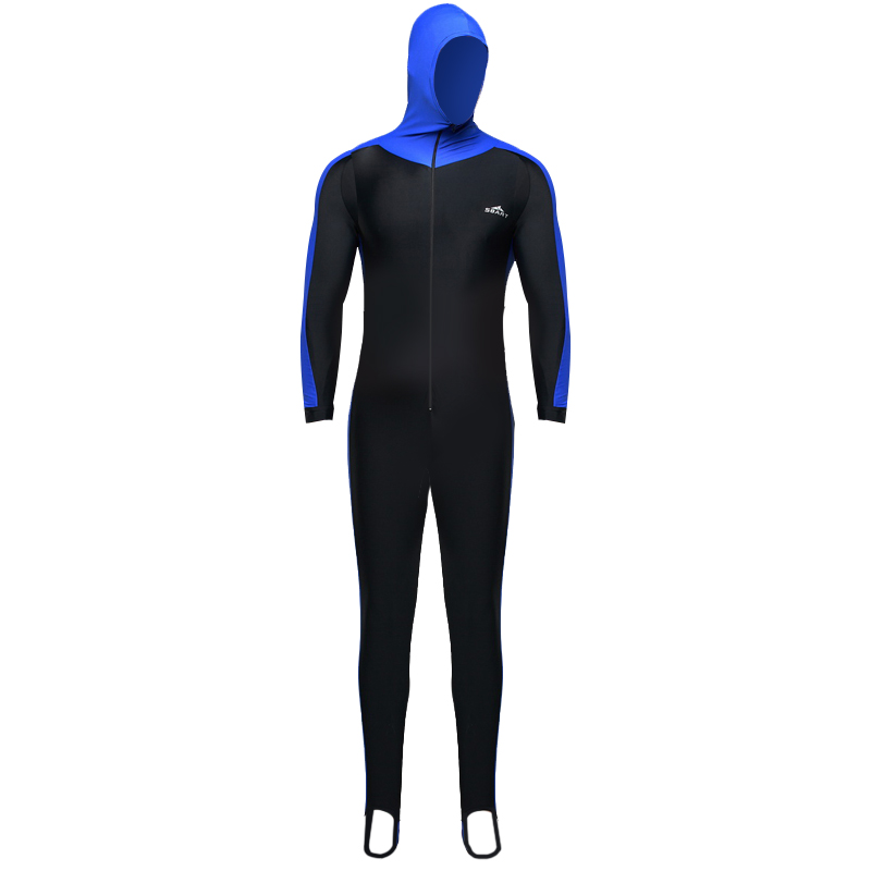 泳衣男女连体防晒长袖潜水服冲浪衣潜水衣浮潜游泳长裤全身泳衣