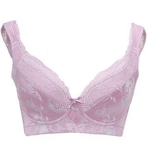 摩珏收副乳调整型文胸性感胸罩美容院内衣女小胸中厚显大聚拢胸罩