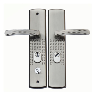 品发五金铝合金进户门锁手柄铁防盗门锁具配件大门锁防盗门把手