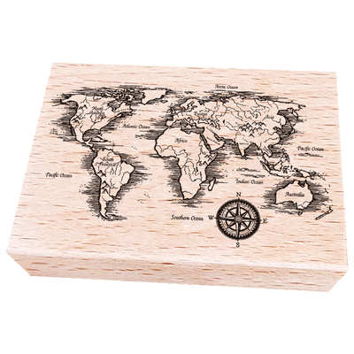 世界in1制物原创旅行打卡印章