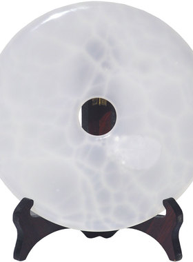 天然阿富汗镇宅办公室玉石平安扣