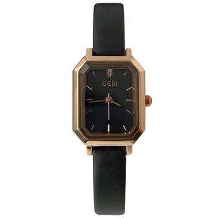 三四集市店 法国小众长方形皮带手表女ins风简约气质学生时尚潮流