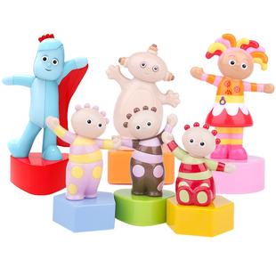 花园宝宝游戏公仔套装 男孩玩具1-3岁 儿童玩具车益智玩具