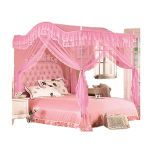 拱形蚊帐宫廷弓型蚊帐单独蚊帐1.21.5米1.8m床单人公主蚊帐落地式