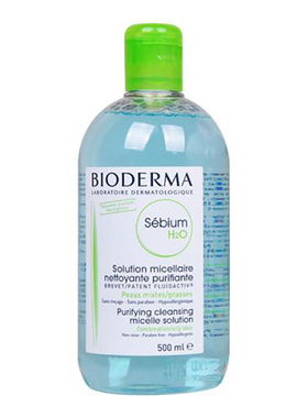 法国贝德玛bioderma绿色洁肤液