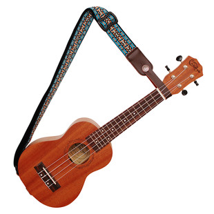 原创Daisy真皮琴头带通用于各个型号的尤克里里及吉他背带扣