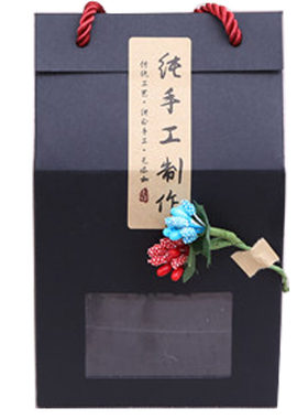 定制牛皮纸盒粽子手提盒苹果阿胶糕蜂蜜盒柠檬膏茶叶包装礼盒