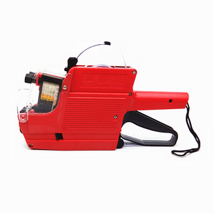 6600双排打价机 双行日期价格标签机 手动打码机标价机价格标签机