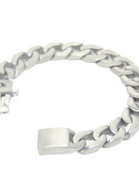 欧美朋克风钛钢首饰品蛇骨手链