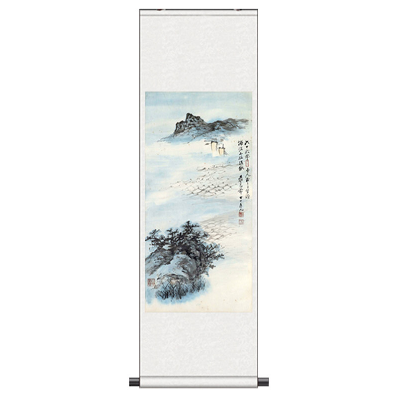 山水人物画国画挂画客厅装饰画