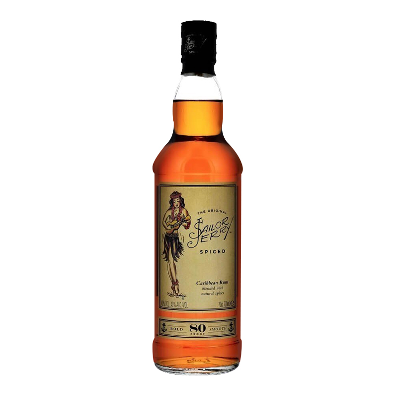 Sailor Jerry 杰瑞水手加勒比朗姆酒700ml英國進(jìn)口洋酒調(diào)酒烘焙