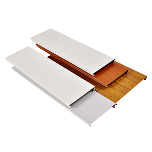 上海百狮龙长条形铝扣板 卫生间吊顶厨房集成吊顶 木纹天花铝扣板