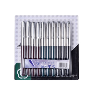 厂家直销HERO英雄钢笔616中号经典老款学生练字钢笔10支装上海厂