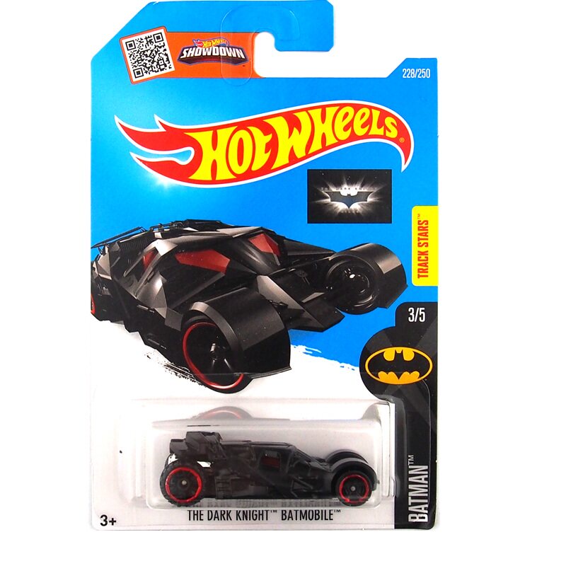 Hotwheels风火轮火辣小跑车合金车模玩具228号蝙蝠侠黑暗骑士