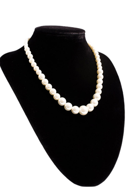 大珍珠女士装饰品旗袍项圈脖颈链