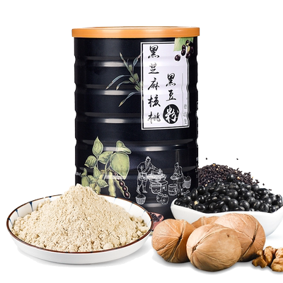 五谷代餐黑芝麻核桃黑豆粉600g