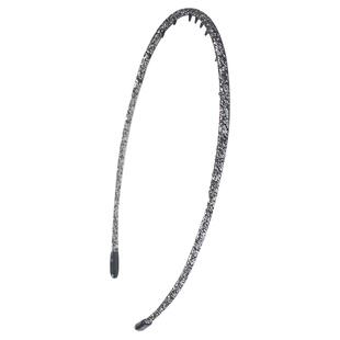 带齿细发箍 韩国防滑压发百搭细头箍 日韩简约细边发箍带闪发卡女