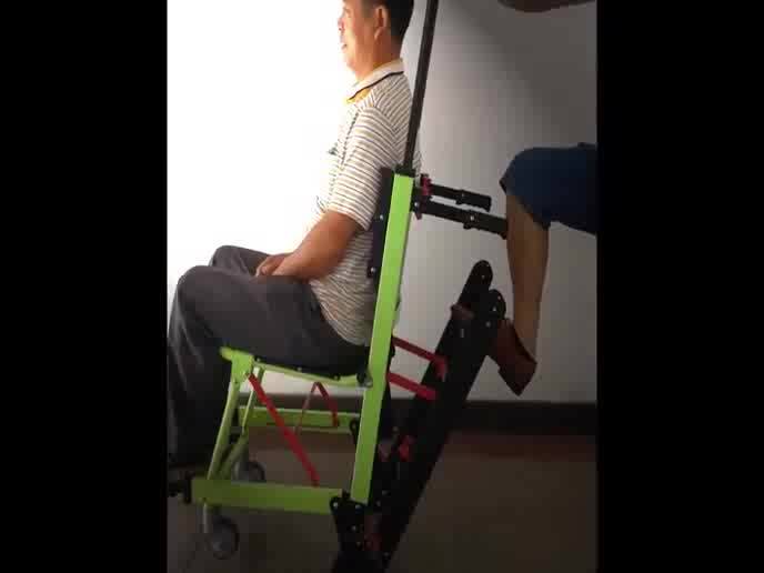 Aluminum Alloy Foldable Manual Stair Climbing Automatic Wheelchair