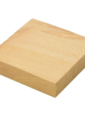橡皮章专用实木手柄 圆形方形木质橡皮印章手柄 可裁切软木手柄底座 超绵密 DIY材料