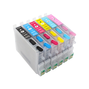 适用爱普生R210 R230墨盒R310 R350 RX510 RX630填充墨盒 小连供