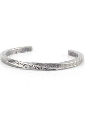 欧美风霸气维京战男士钛钢手镯