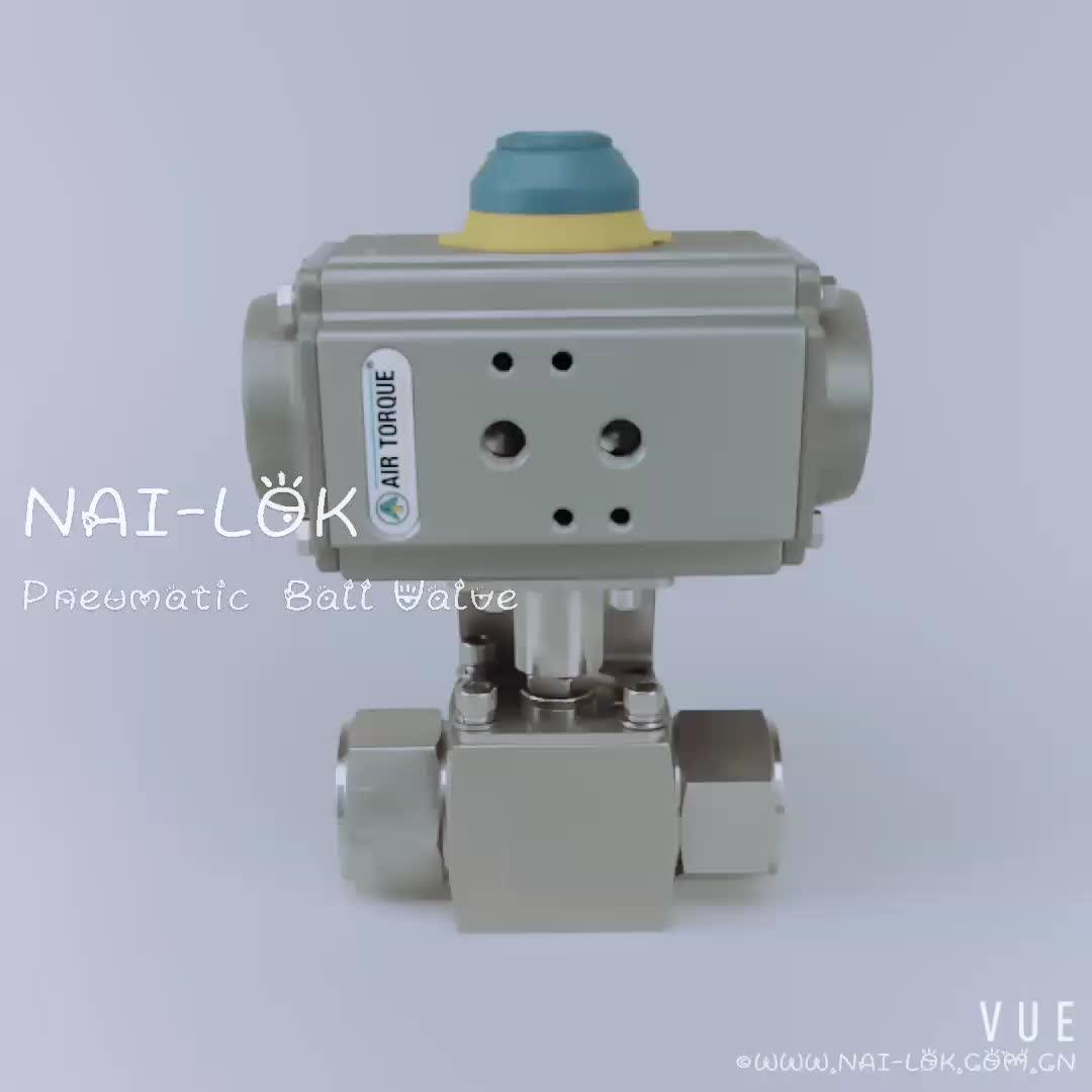 High Pressure Pneumatic Gas Ball Valve Actuator Connecting Buy Ball