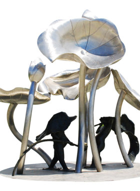 定制教育不锈钢廉政文化园林景观