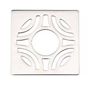 加厚不锈钢方形地漏盖 卫生间防臭地漏盖片浴室亮光地漏盖板厂家