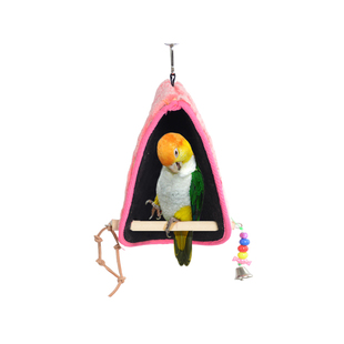 玄凤小太阳和尚凯克塞内吸蜜鹦鹉鸟窝吊床夏季窝鸟棉窝秋千玩具