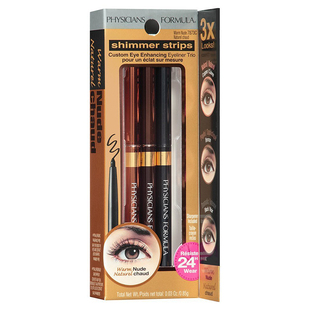 physicians formula pf三色眼线笔 持久防水不晕染棕色黑色初学者