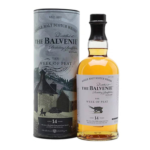 百富Balvenie 14年故事系列2 一周泥炭 单一纯麦威士忌 进口700ml
