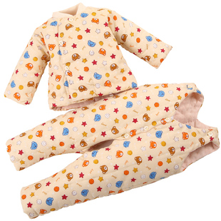 中厚国风纯手工棉花宝宝棉衣新生婴幼儿棉袄棉裤儿童男女装秋冬