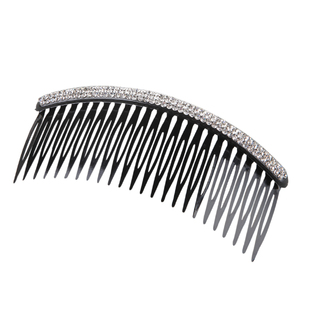 刘海女发梳插夹水钻梳卡头饰插梳大号韩国发夹梳子式发卡防滑发饰