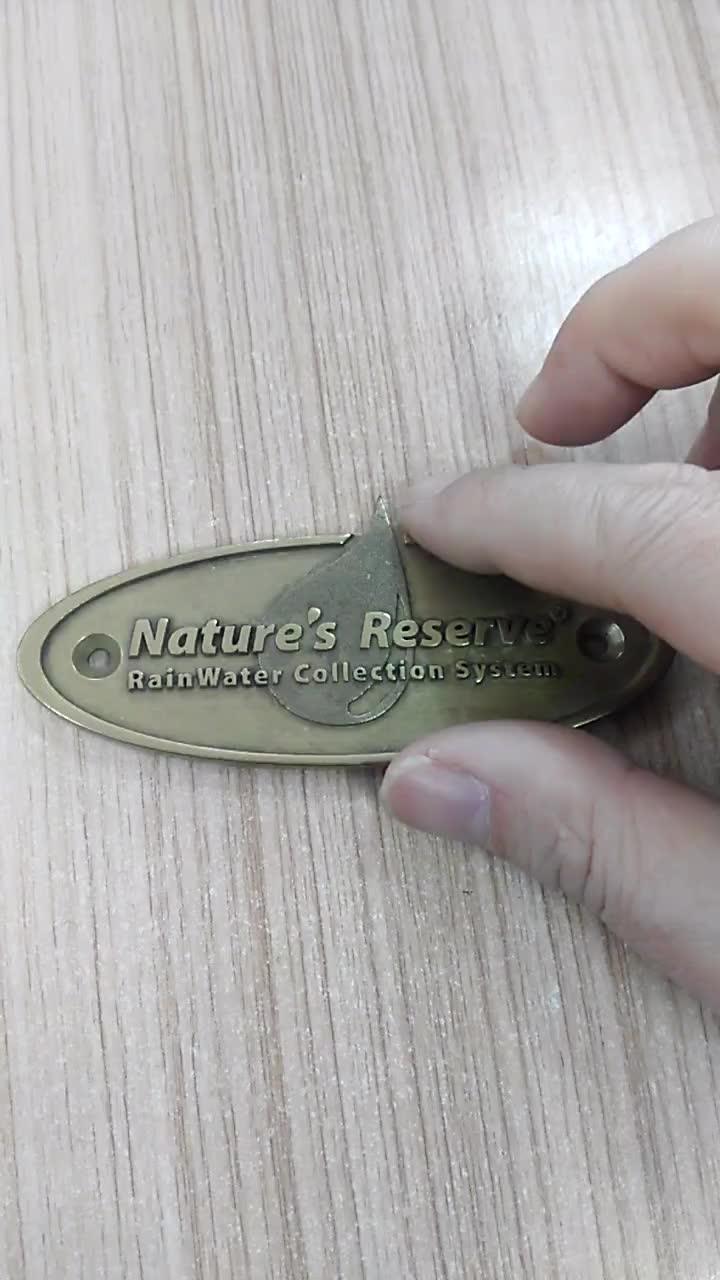 Metal Embossed 3d Logo Plaque Buy Decorative Metal Plaque,Custom Logo