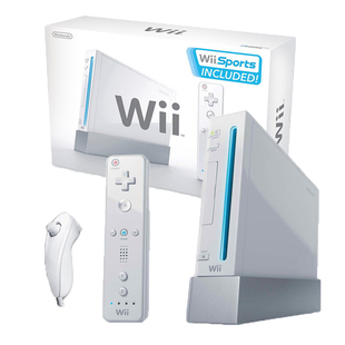 包邮任天堂wii 体感运动机双人will 电视家庭家用亲子互动游戏机