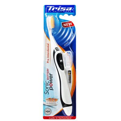 trisa瑞士电动软毛单支牙刷