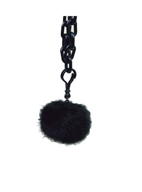 日韩风百搭毛毛球长款装饰项链