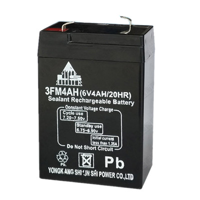 免维护6v电瓶应急灯铅酸6v蓄电池