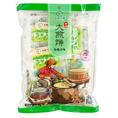 小市一庄零食装煎饼250克