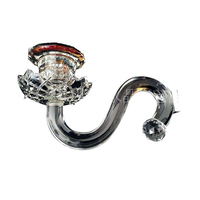 婚庆水晶烛台配件家居弯吊坠壁