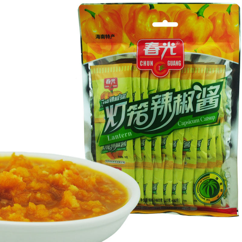 春光烧烤调味品黄灯笼辣椒酱