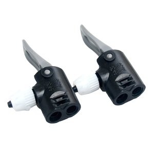 高压打气筒配件充气管法式气嘴转接头多功能美嘴延长气嘴头老式英